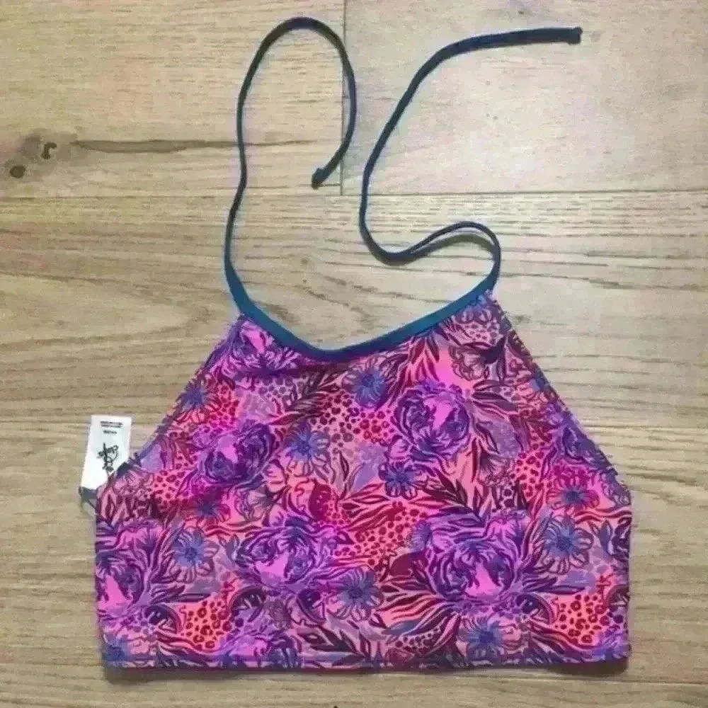 Art Class reversible colorful swimsuit top